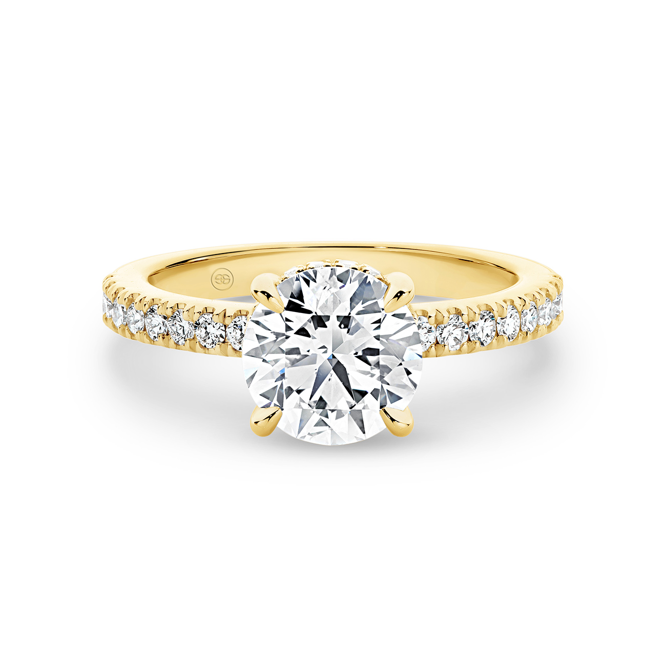 Round Brilliant Solitaire Diamond Engagement Ring