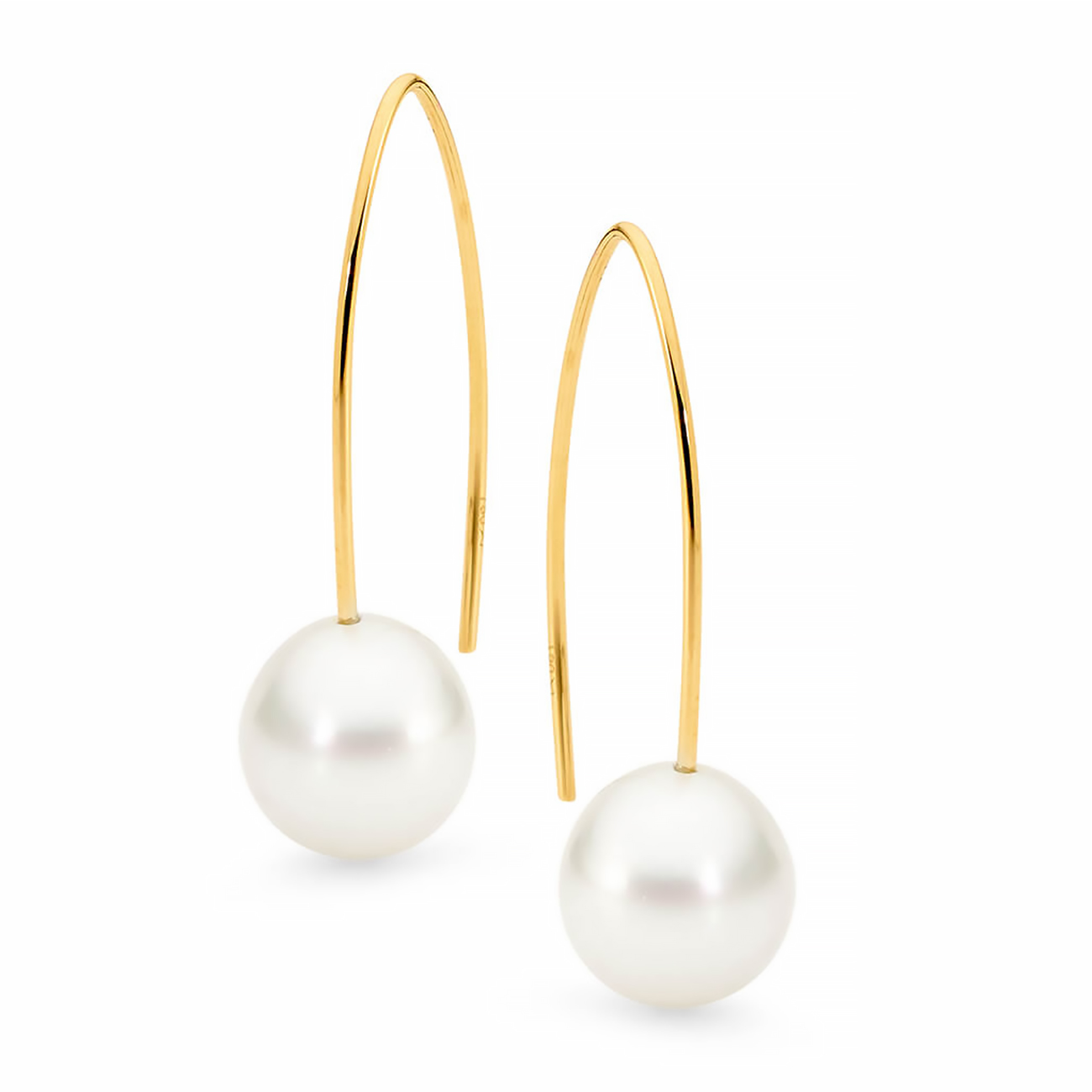 Allure South Sea Pearl Wire Hook Earrings