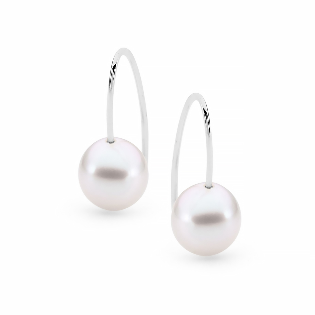 Allure South Sea Pearl Mini Wire Hook Earrings