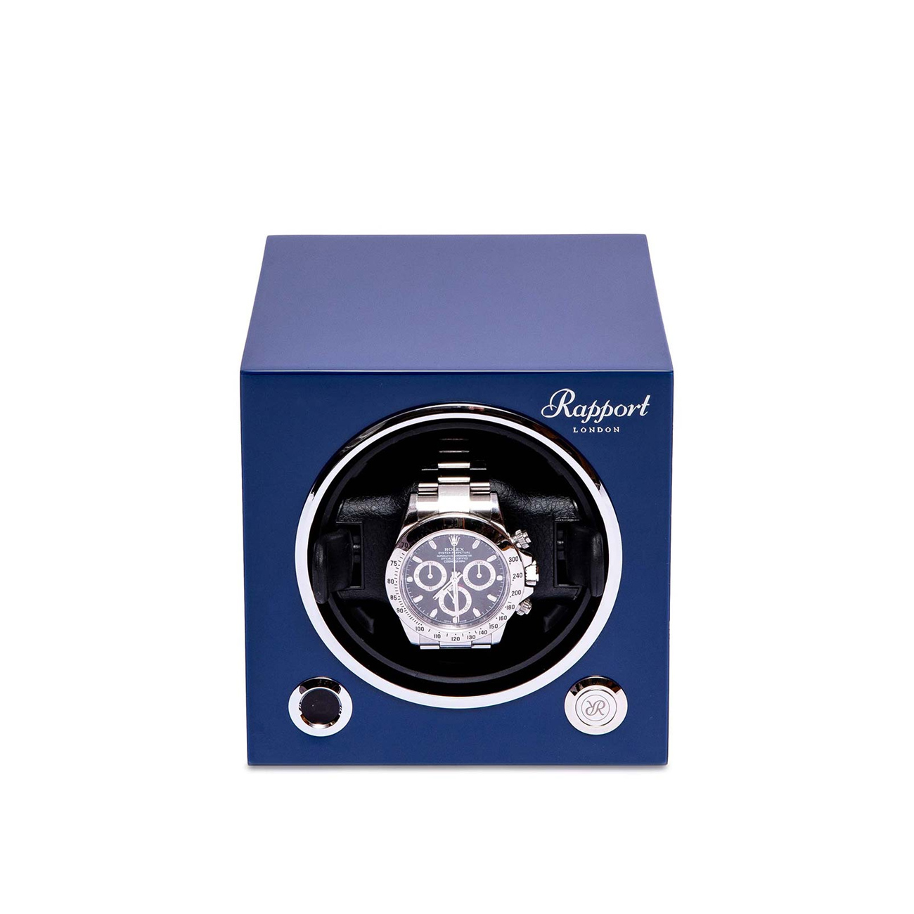 Rapport Evolution MKIII Single Watch Winder (Admiral Blue)