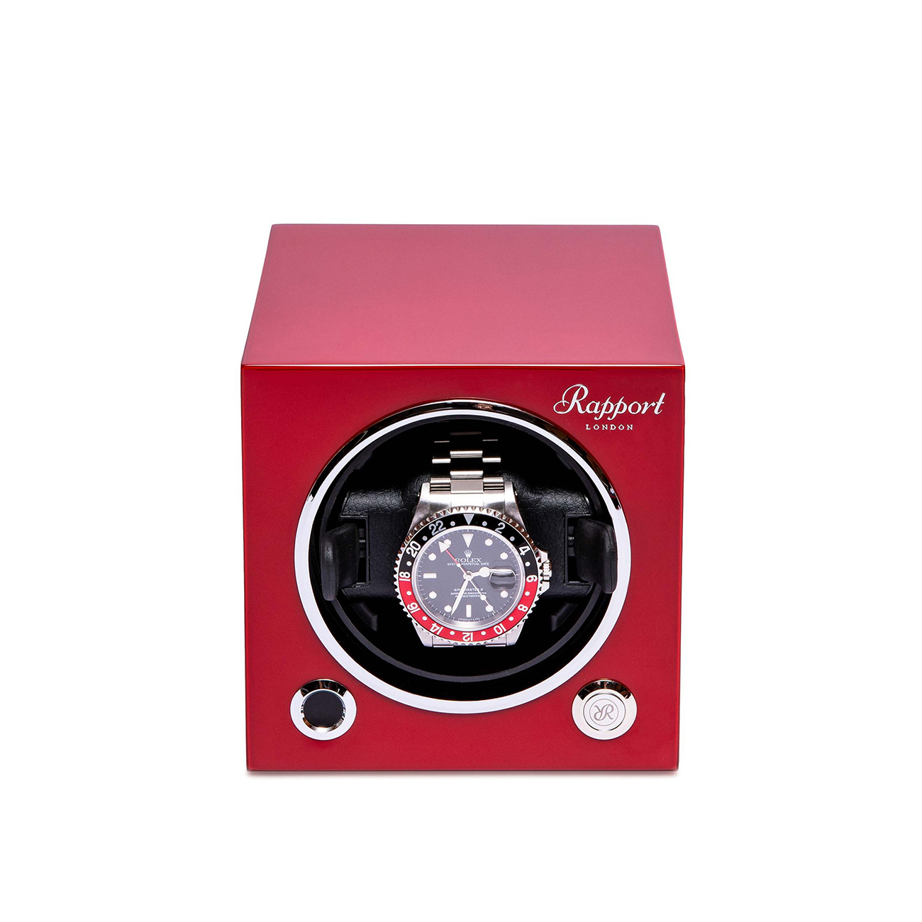 Rapport Evolution MKIII Single Watch Winder (Crimson Red)