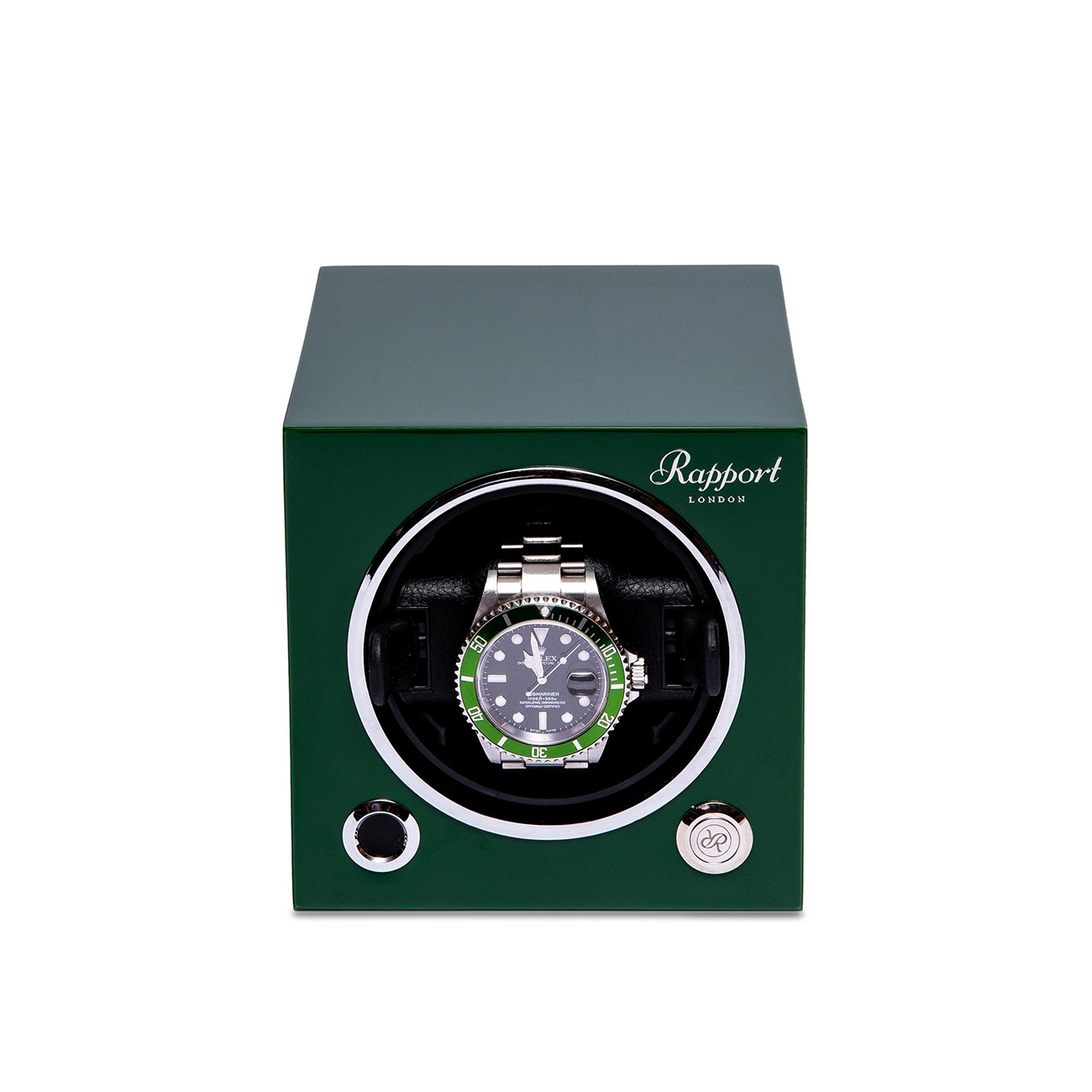 Rapport Evolution MKIII Single Watch Winder (Racing Green)