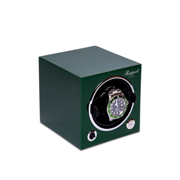 Rapport Evolution MKIII Single Watch Winder (Racing Green)