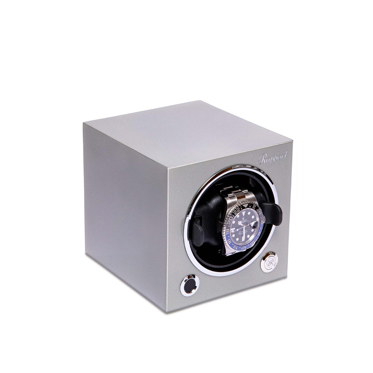 Rapport Evolution MKIII Single Watch Winder (Platinum Silver)