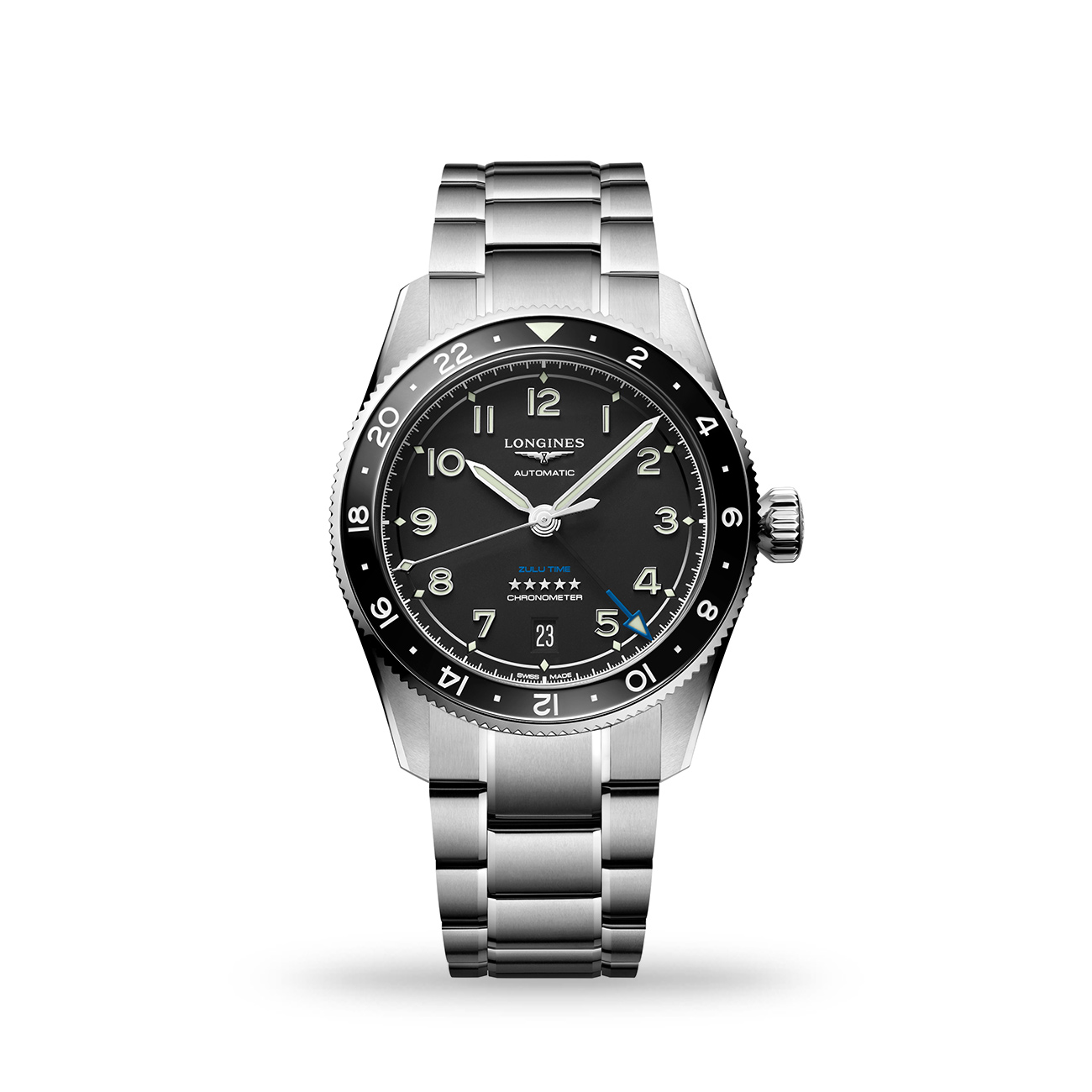 Longines Spirit Zulu Time 39mm