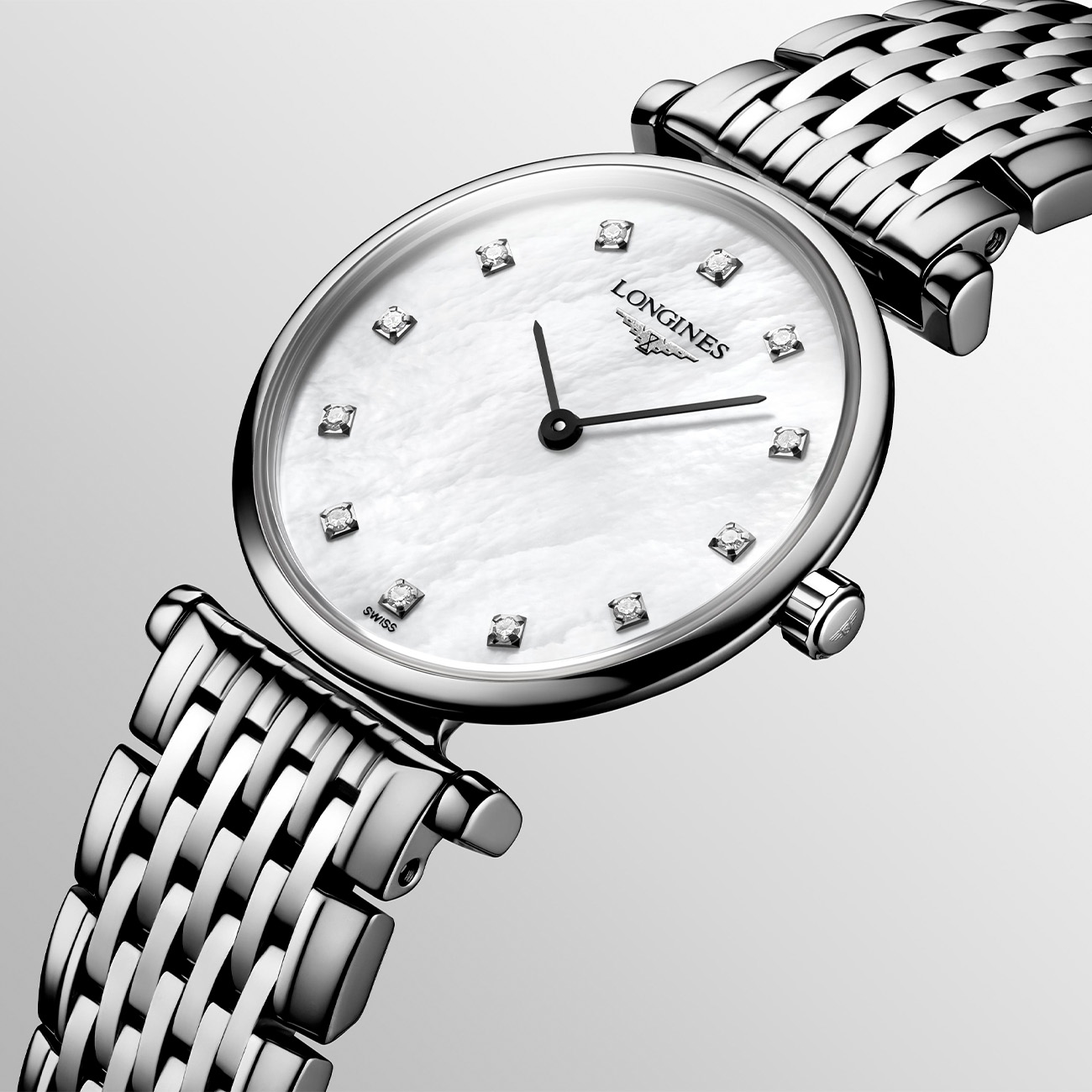 La grande classique de longines 24mm stainless steel clearance