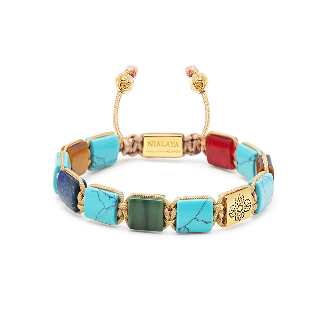 Nialaya The Dorje Flatbead Collection, Gold Plated
