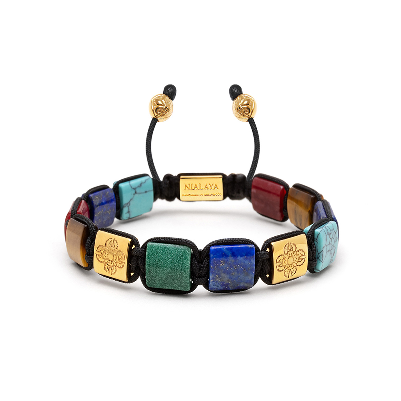 Nialaya The Dorje Flatbead Collection, Gold Plated