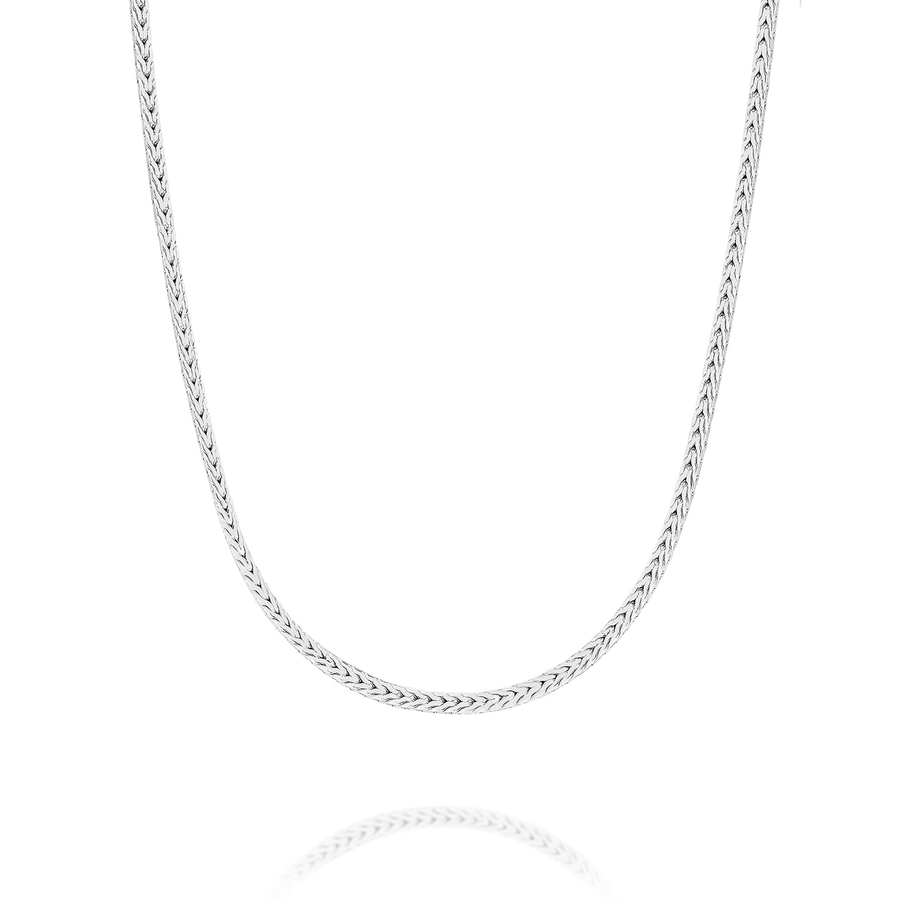 Sterling Silver Franco Necklace