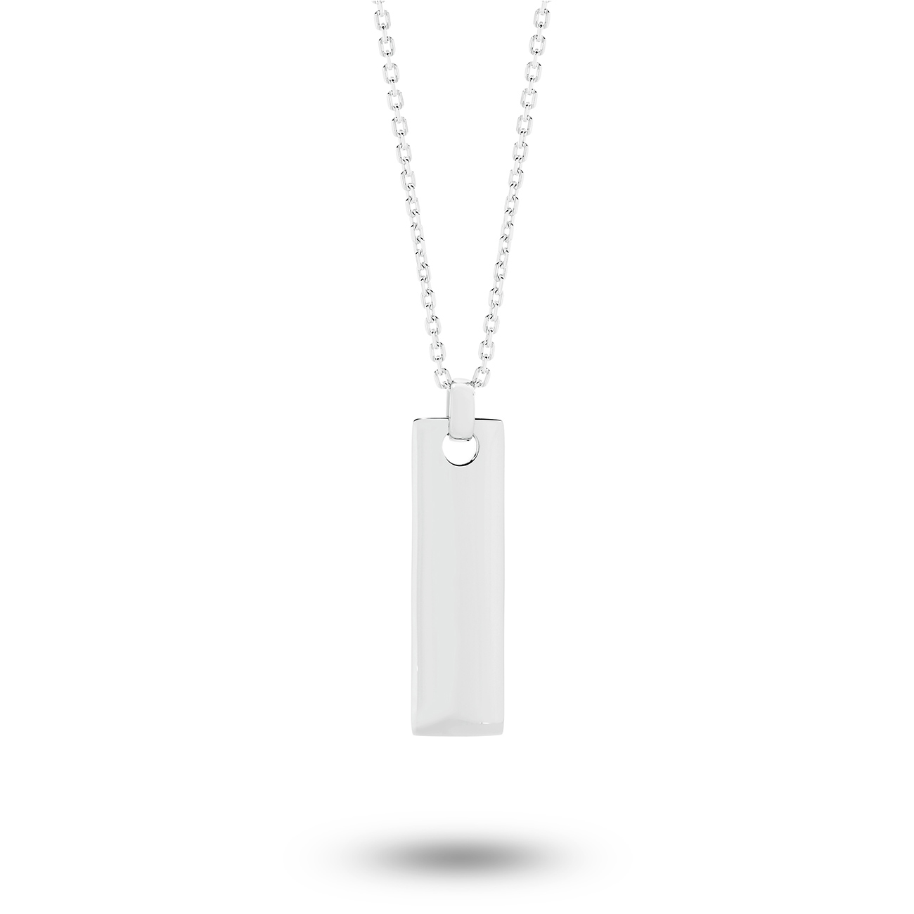 Sterling Silver ID Necklace