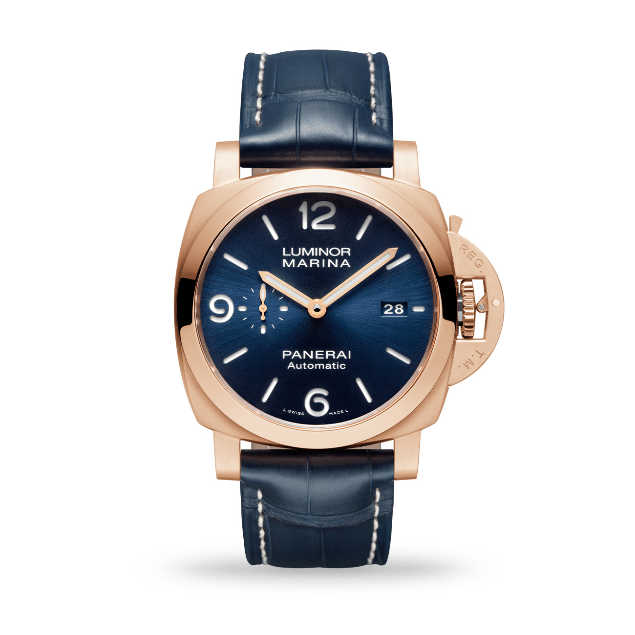 Panerai Luminor Marina Goldtech Sole Blu 44mm