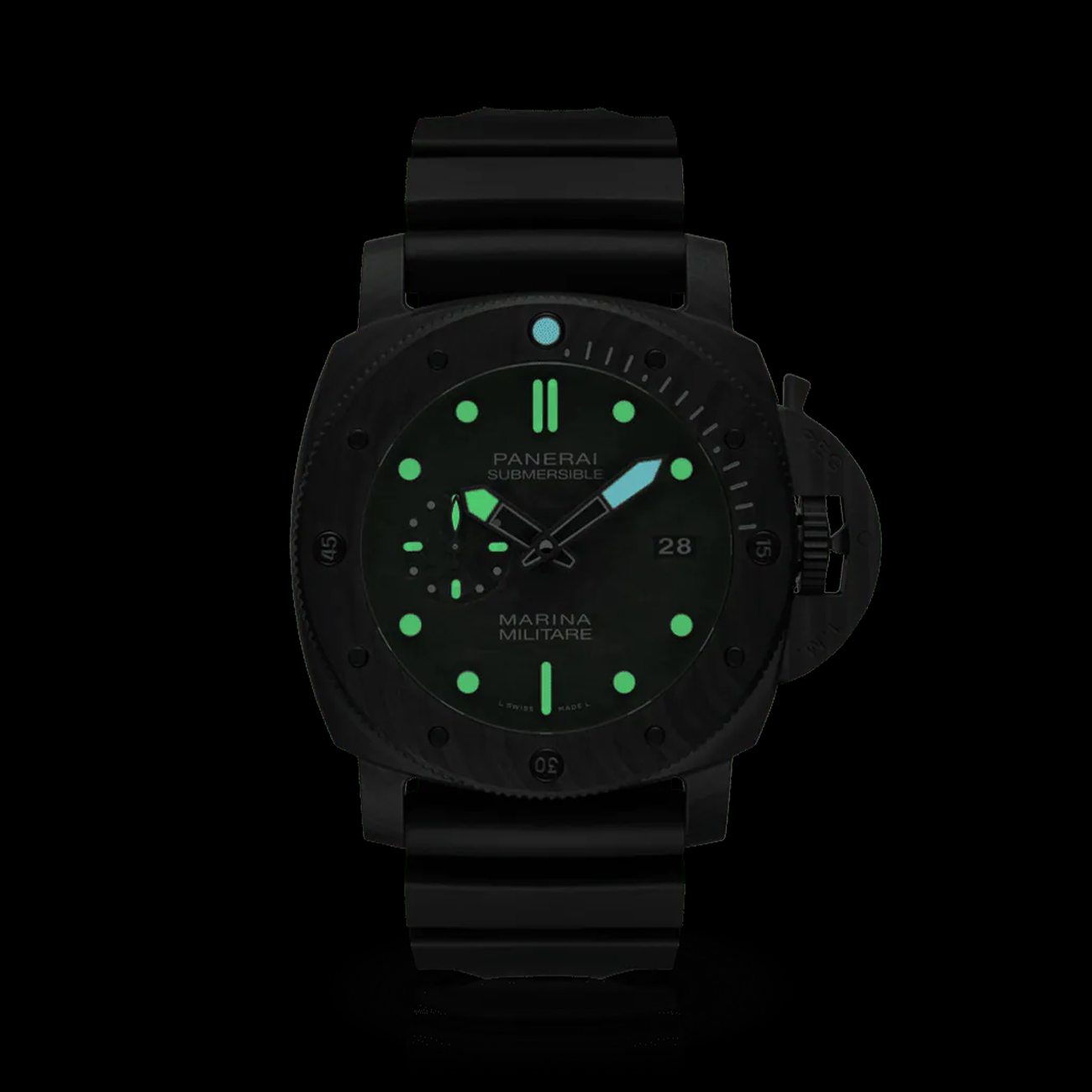 Panerai Submersible Marine Militare Carbotech 47mm