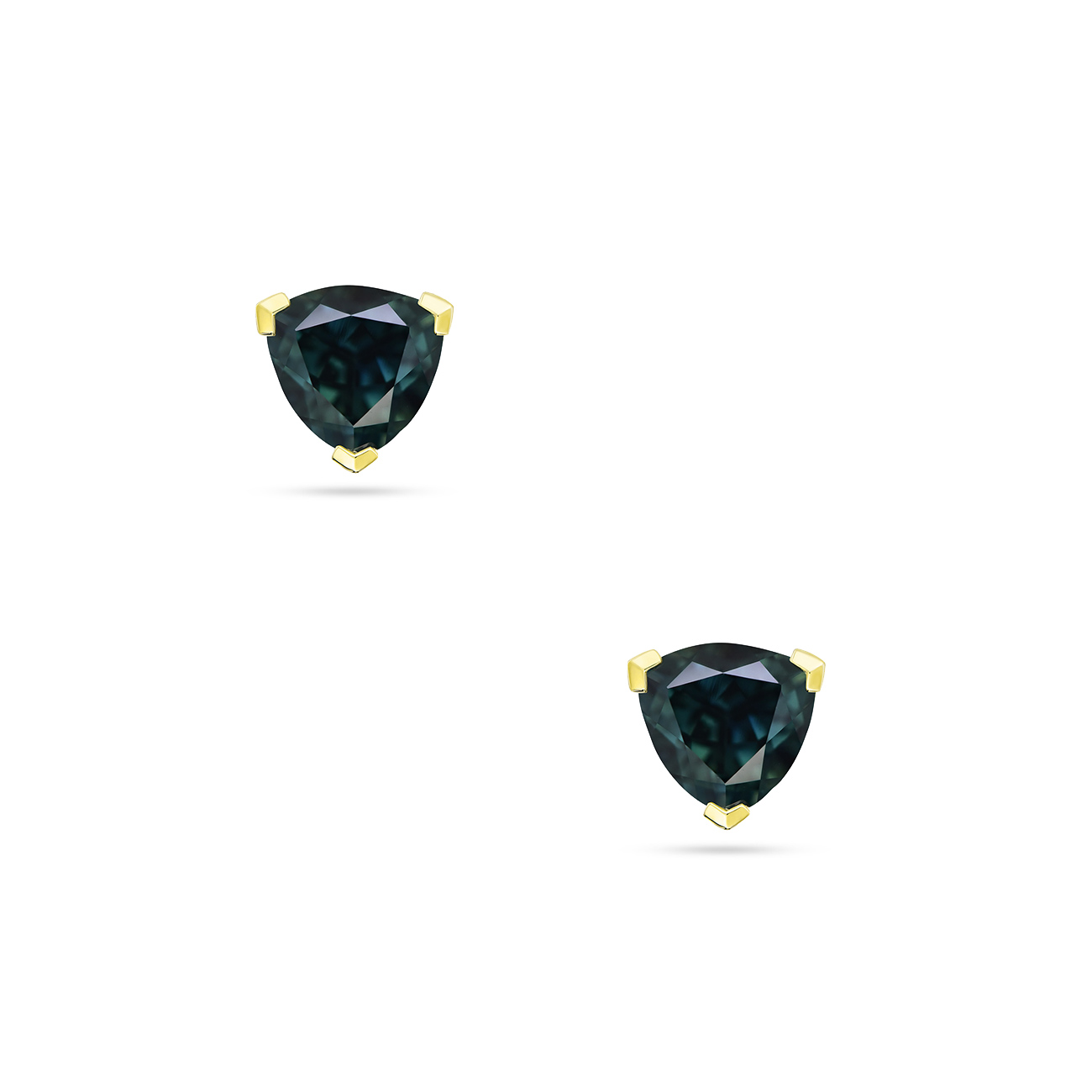 Blue Australian Sapphire Maira Earrings