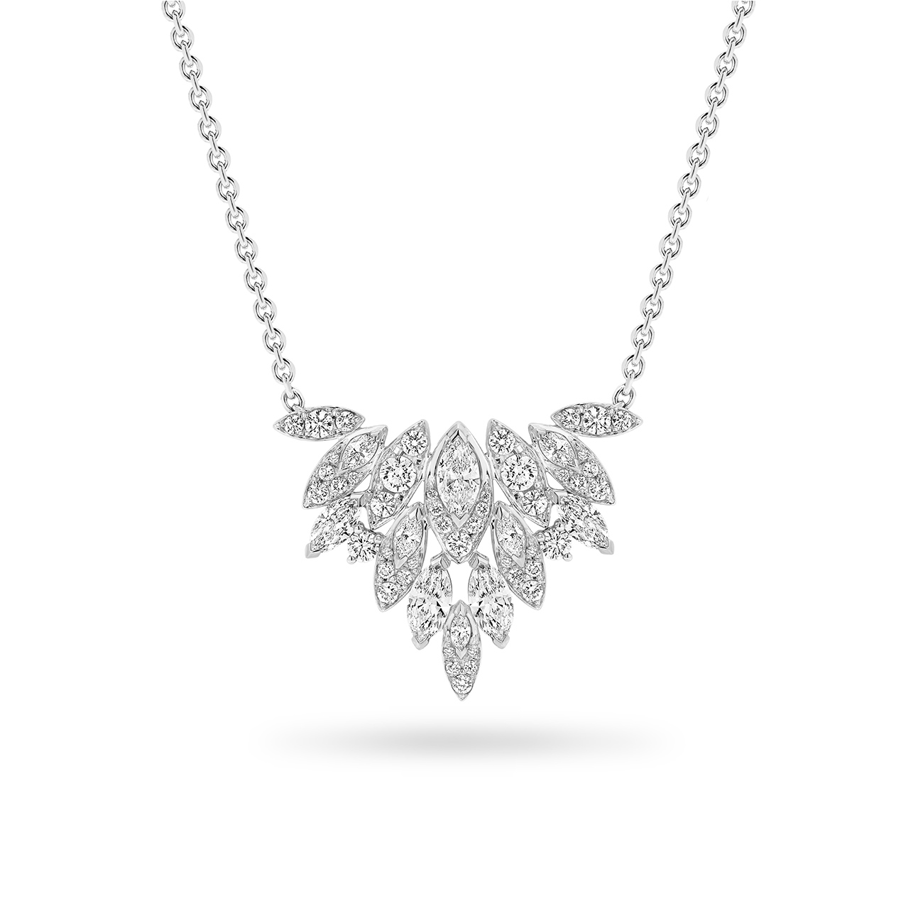 Enchanted Diamond Pendant In 18K White Gold