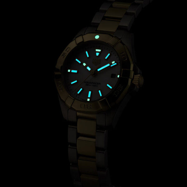 TAG Heuer Aquaracer Quartz 27mm White mother-of-pearl Bracelet | WBD1420.BB0321