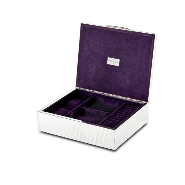 Wolf Silver Watch Jewellery And Legacy Box - 190001