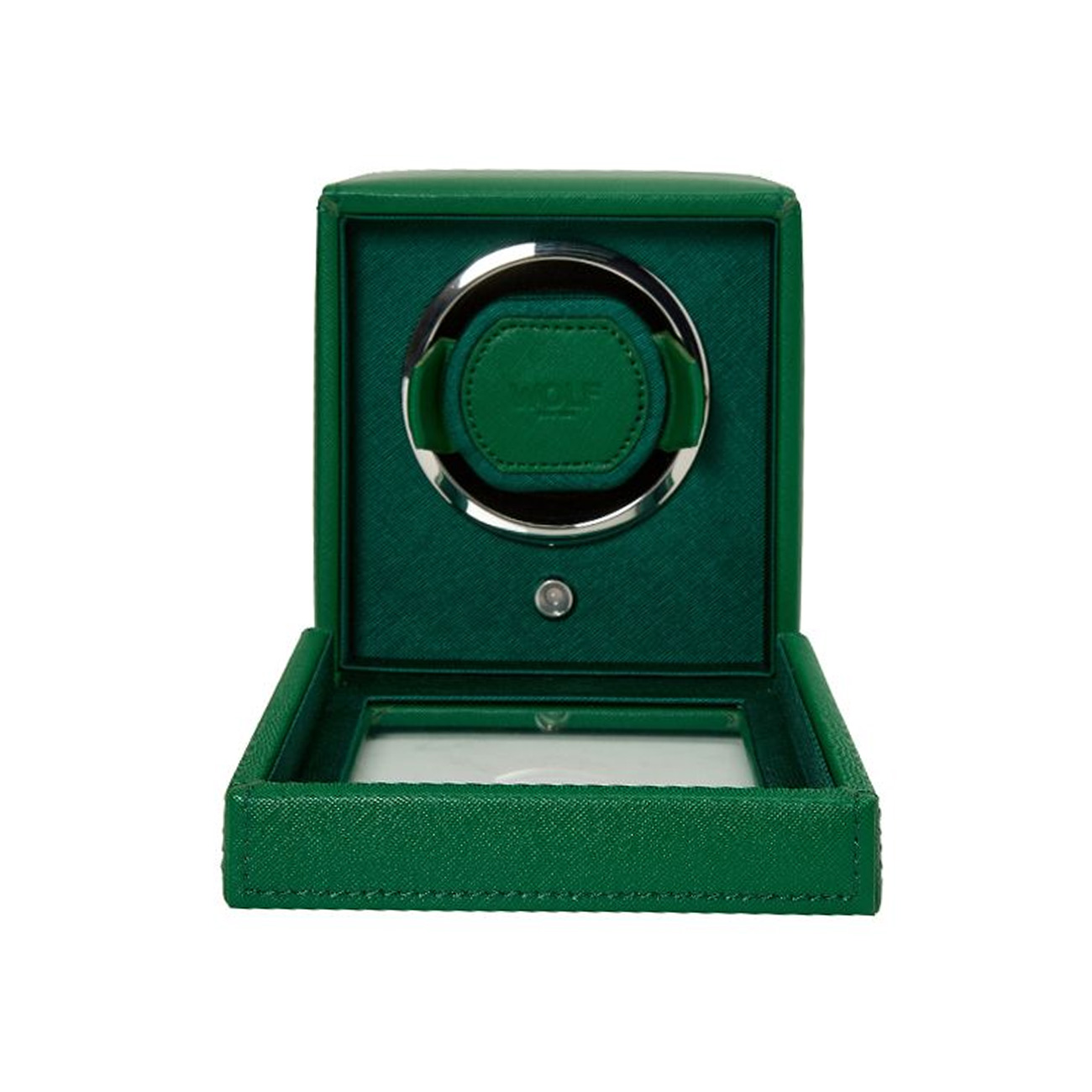 Wolf Cub Single Watch Winder with Cover