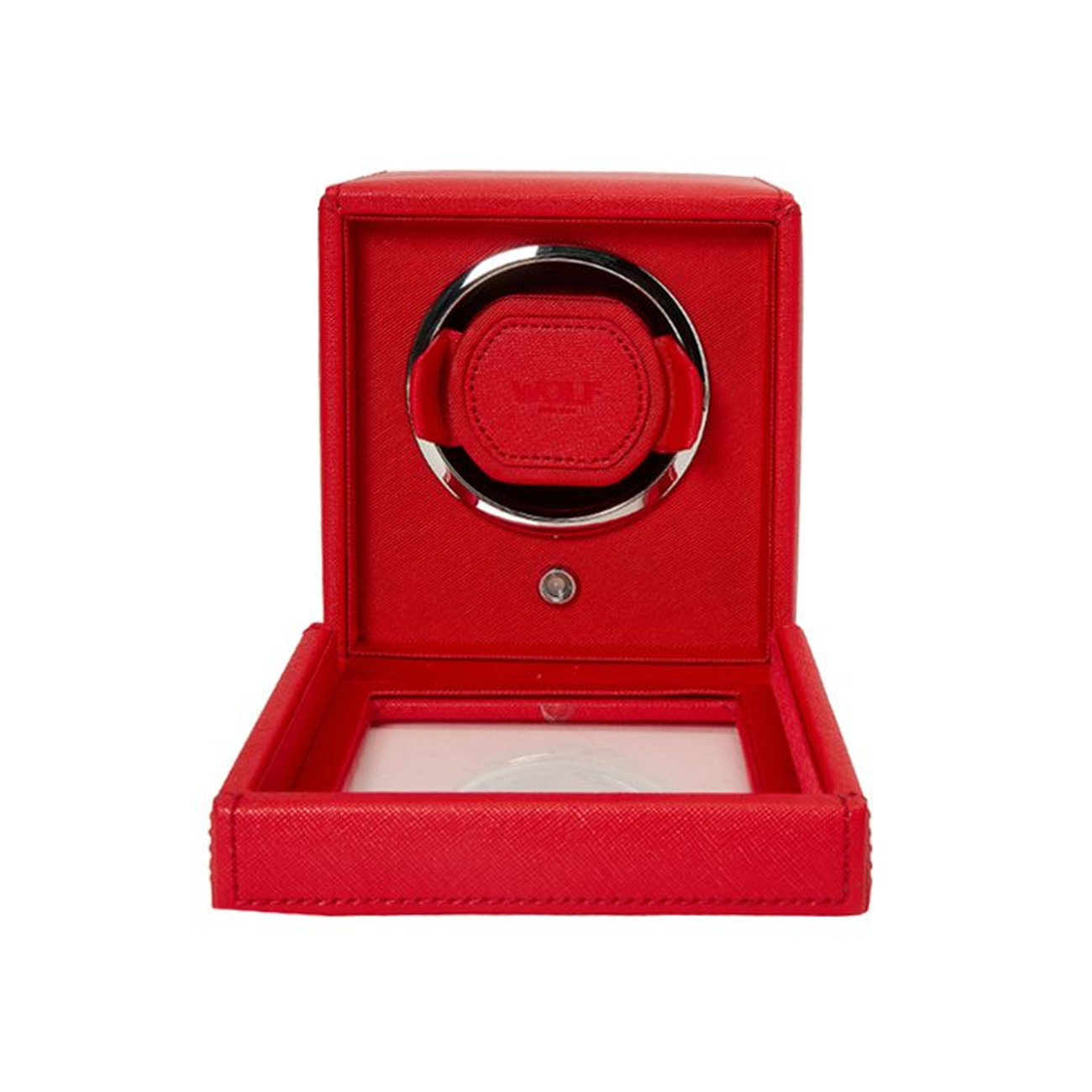 Wolf Cub Single Watch Winder with Cover