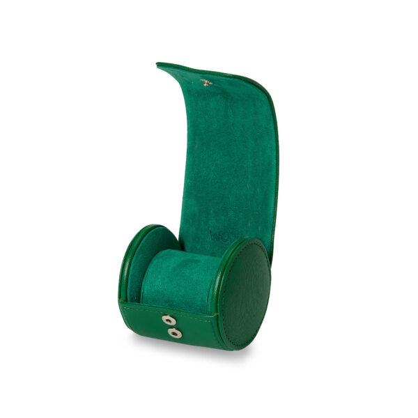 Wolf Tutti Frutti Single Watch Roll in Green - 680100