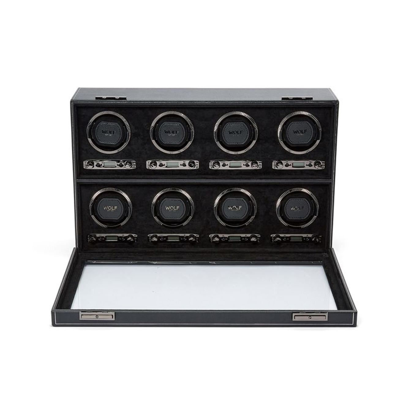Wolf British Racing 8 Piece Watch Winder