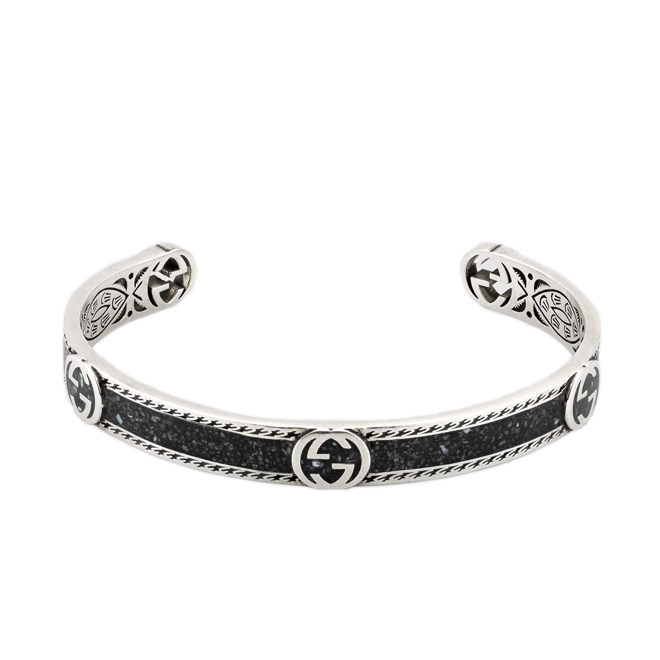 Gucci shop black bracelet