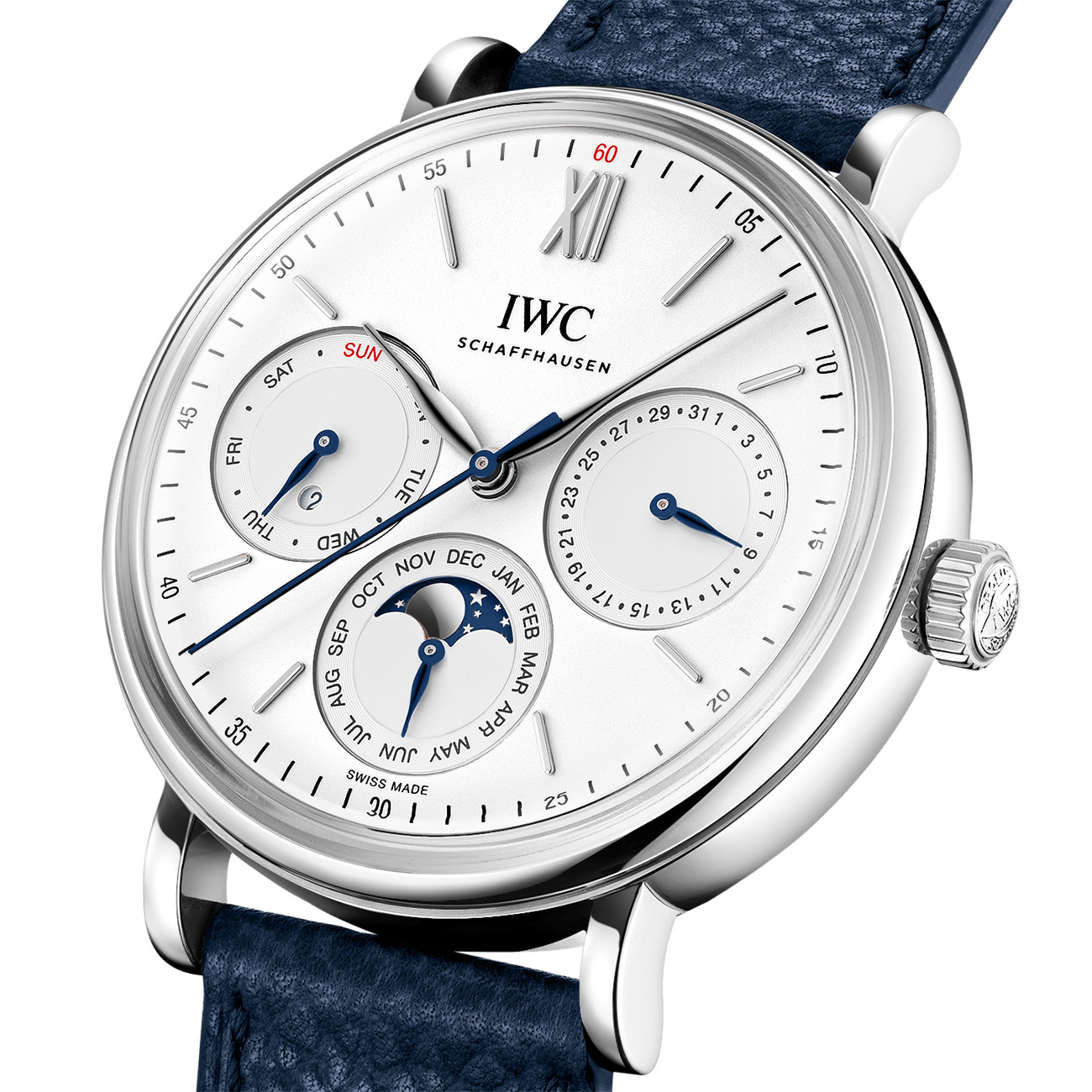 IWC Portofino Perpetual Calendar 40mm Leather