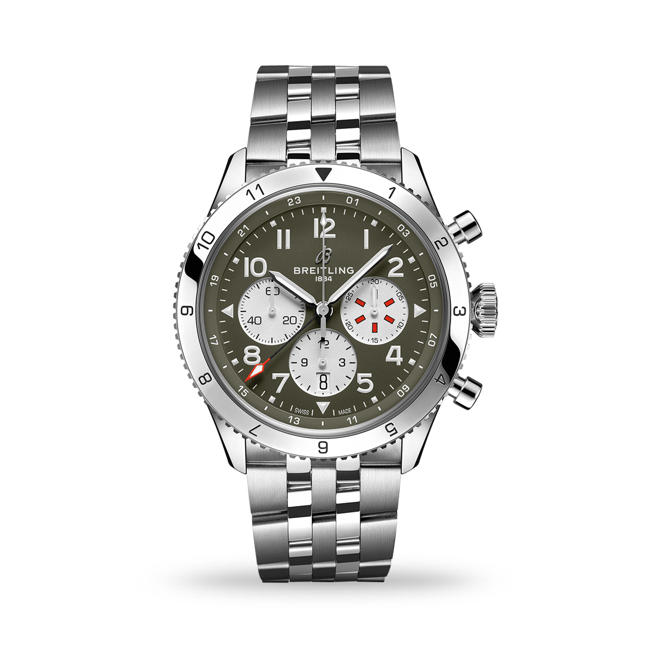 Breitling Super AVI B04 Chronograph GMT 46mm Curtiss Warhawk