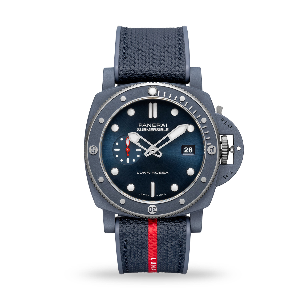 Panerai Submersible QuarantaQuattro Luna Rossa Ti-Ceramitech™ 44mm