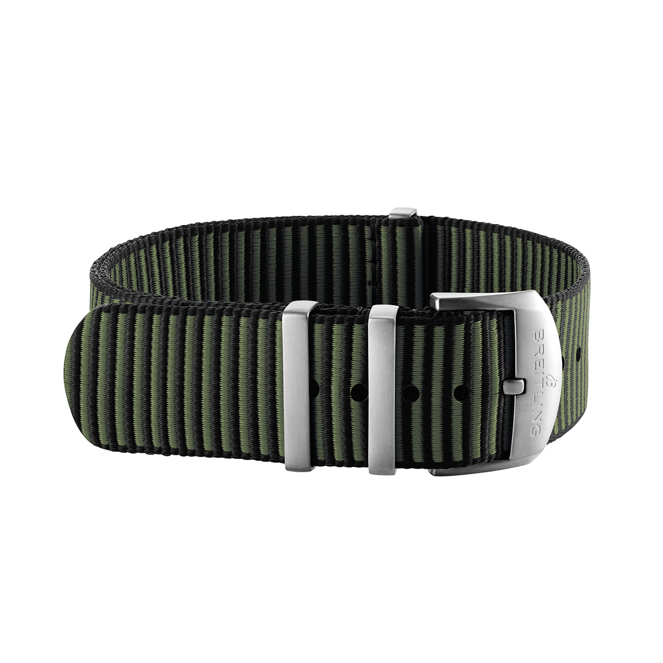 Breitling Kaki Outerknown ECONYL Yarn Single Piece Watch Strap 22mm