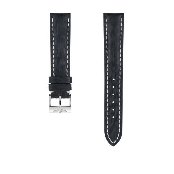 Breitling Blue Sahara Calfskin Leather Watch Strap 18mm - 215X