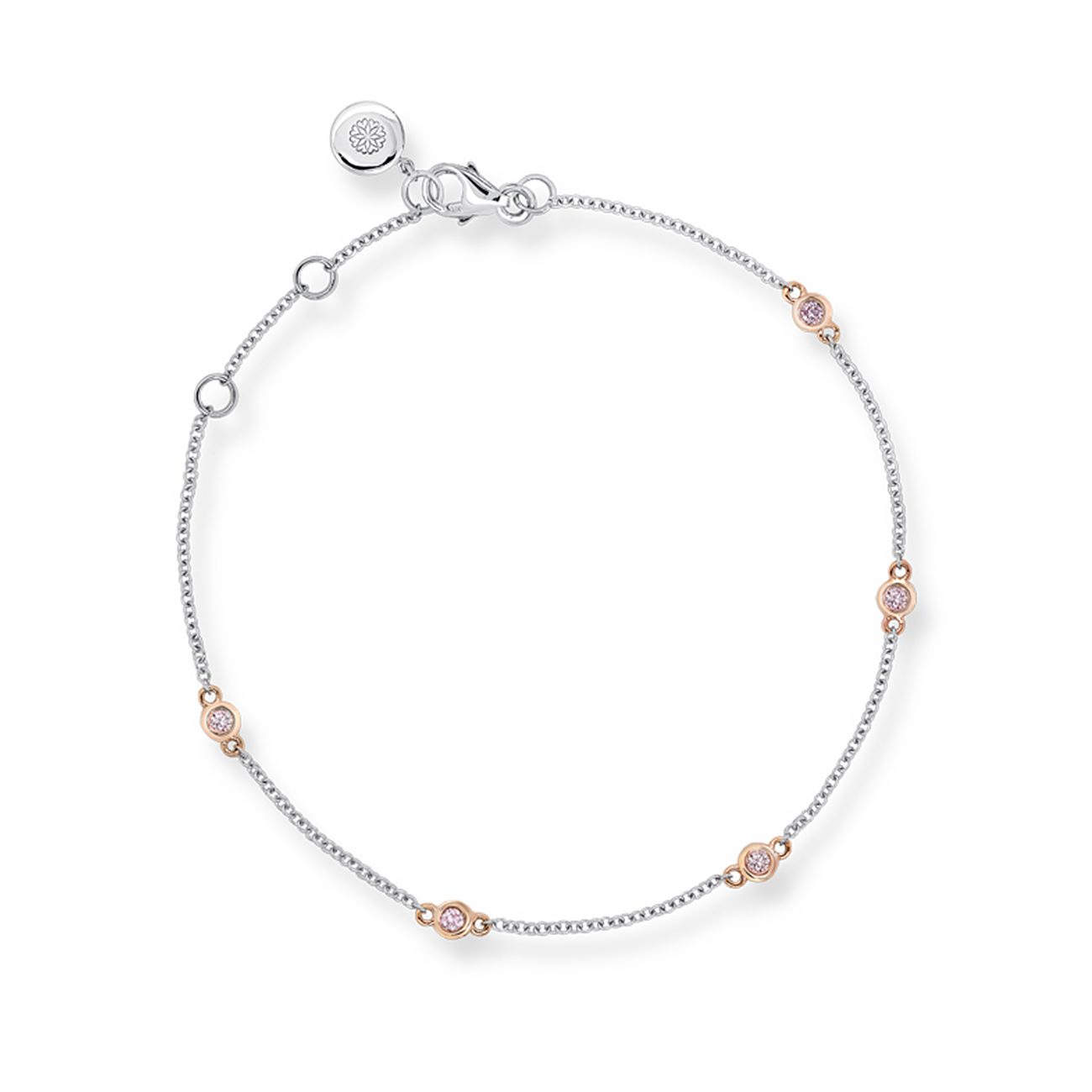 Pink Diamond Blush Sway Bracelet