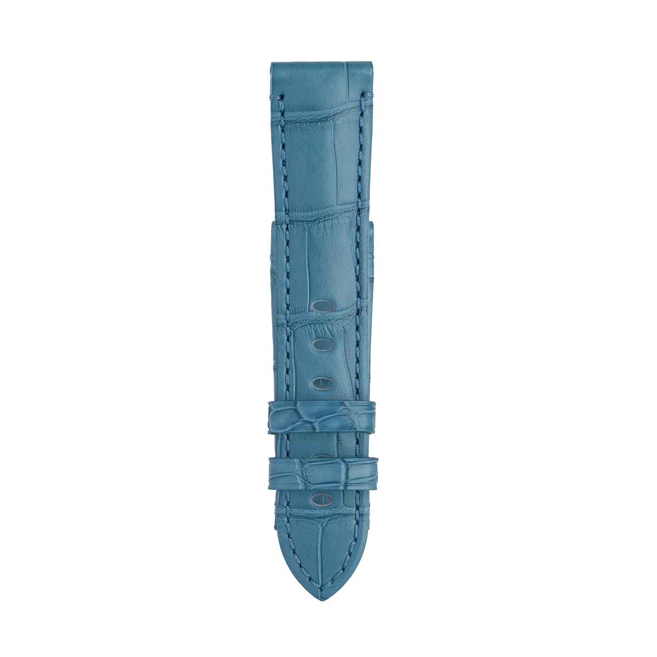Panerai Light Blue Leather Watch Strap 20mm