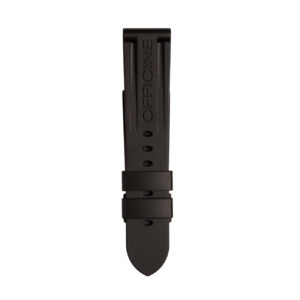 Panerai Dark Brown Caoutchouc Watch Strap 26mm