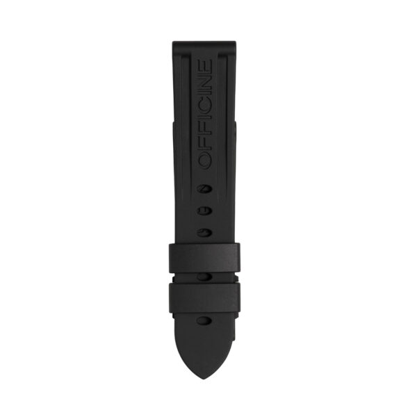 Panerai Black Caoutchouc Watch Strap 24mm - MX0011QQ