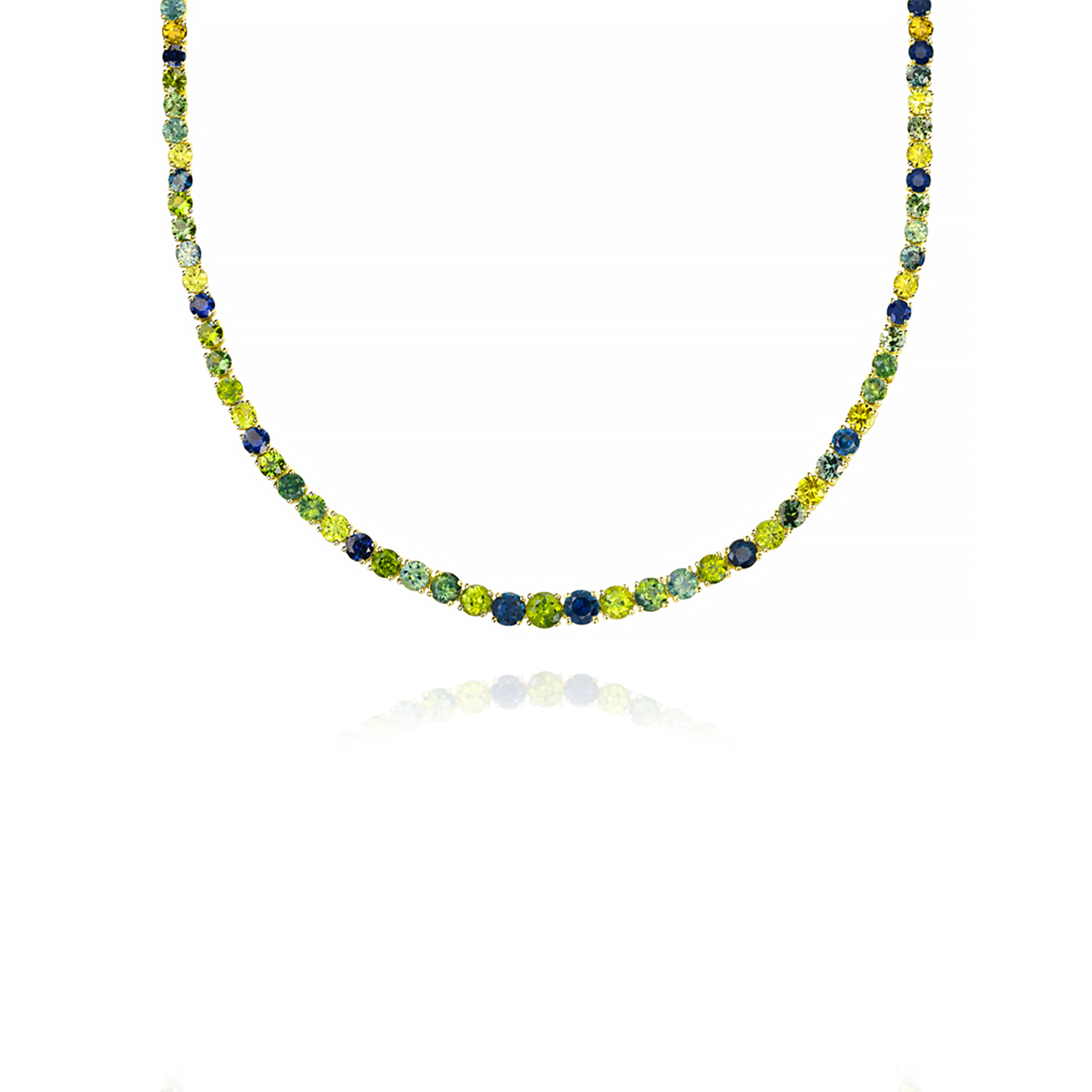 Australian Sapphire Orana Necklace