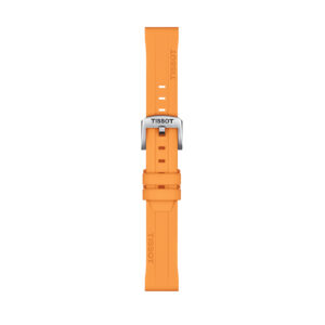 Tissot Official Orange Silicone Watch Strap 18mm