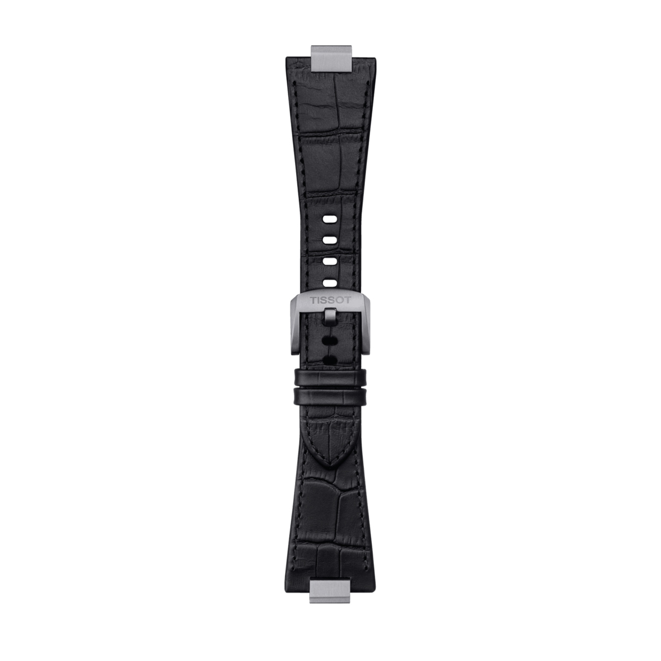 Tissot Official Black PRX Leather Watch Strap 40mm