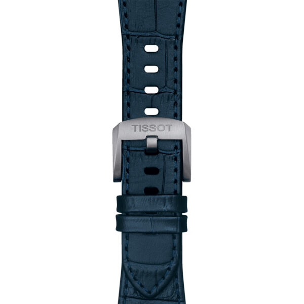 Tissot Official Dark Blue PRX Leather Watch Strap T852047701
