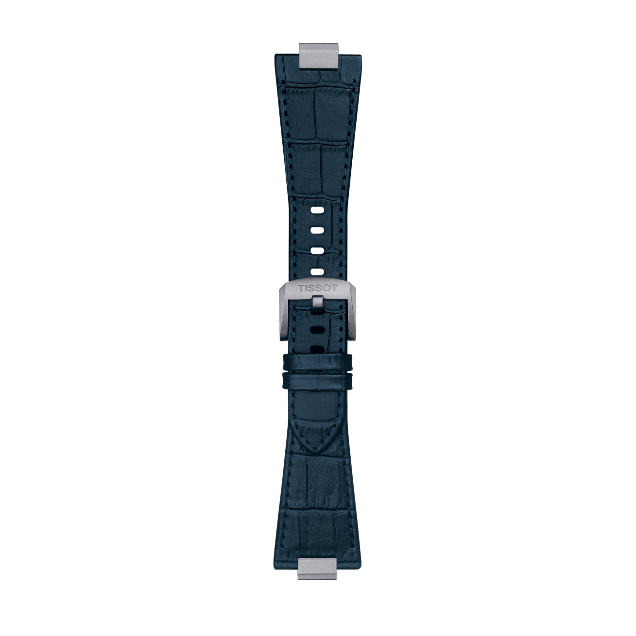 Tissot Official Dark Blue PRX 40mm Leather Watch Strap