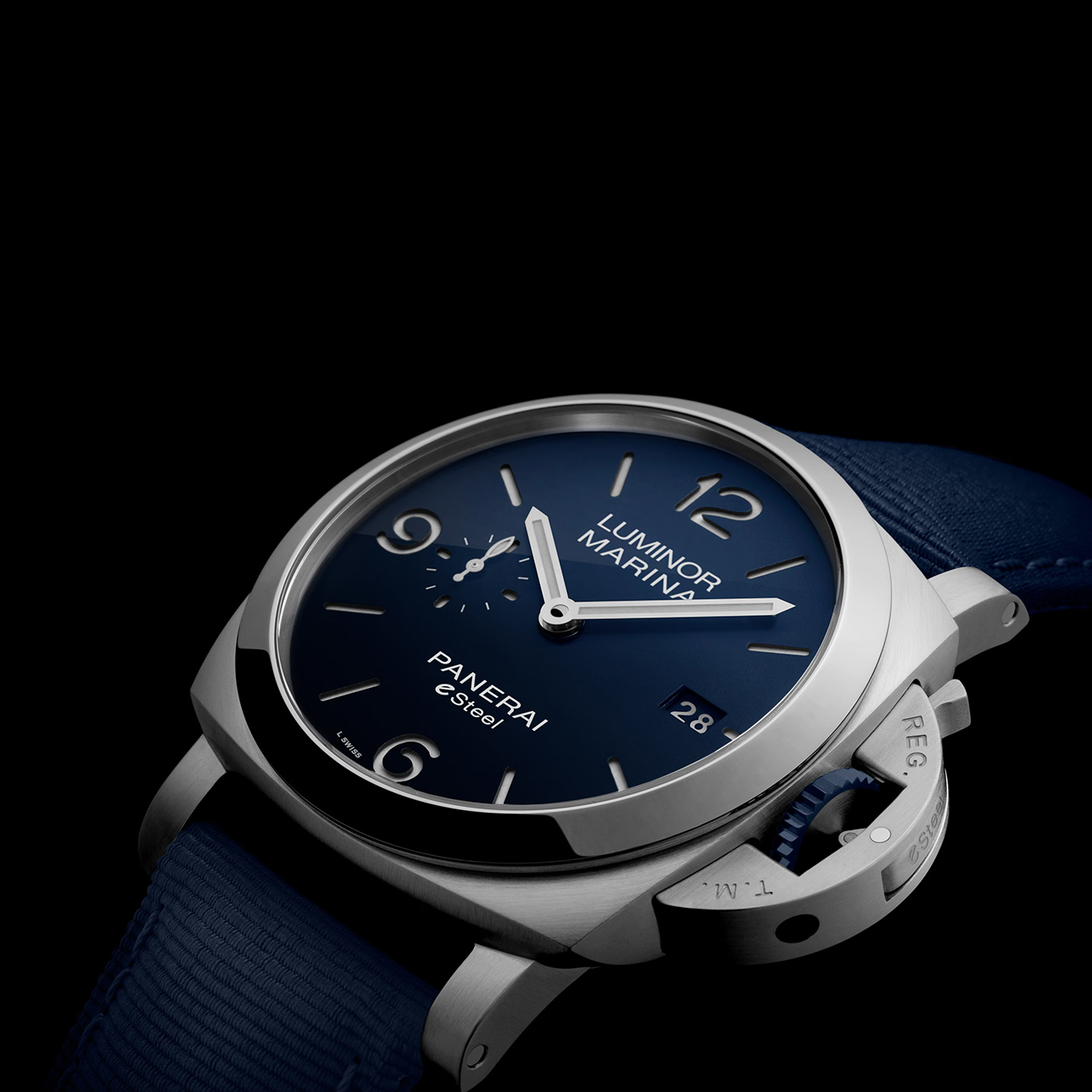 Panerai Luminor Marina Blu Profondo 44mm PAM01157 Panerai Luminor Marina Blu Profondo 44mm eSteel Blue Dial PAM01157