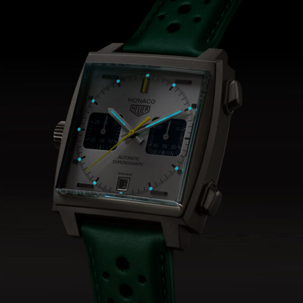 TAG Heuer Monaco Chronograph Racing Green 39mm - CAW218E.FC6565