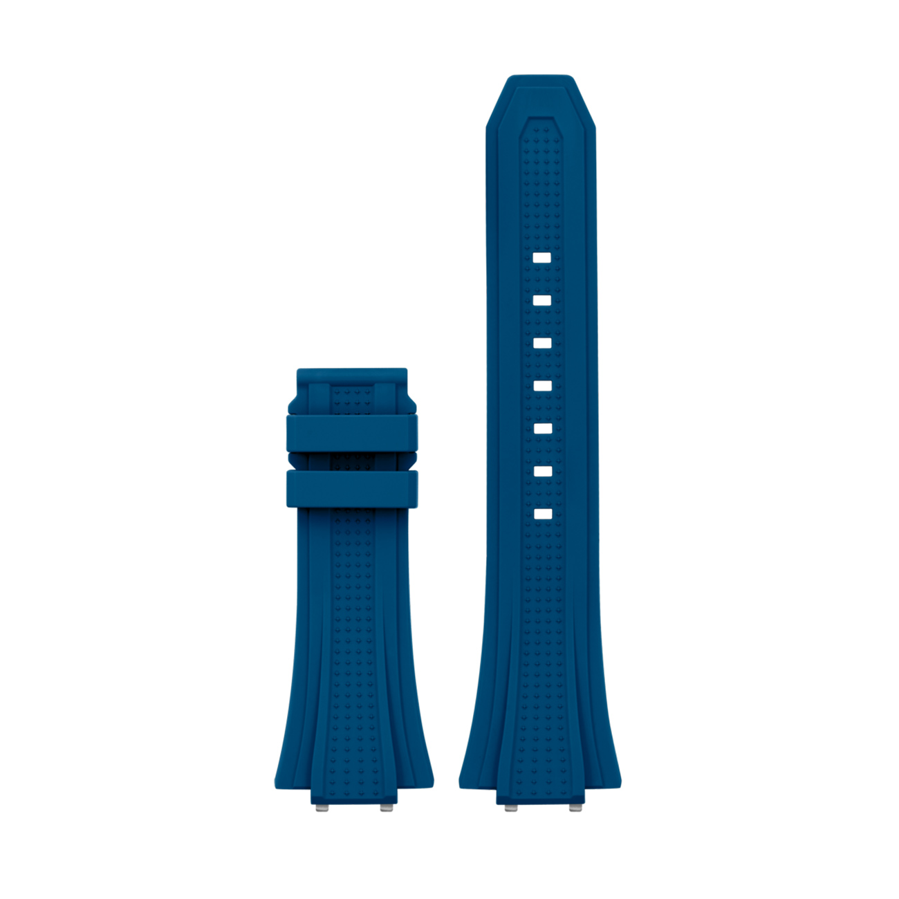 Zenith Defy Skyline Galaxy Blue Rubber Watch Strap