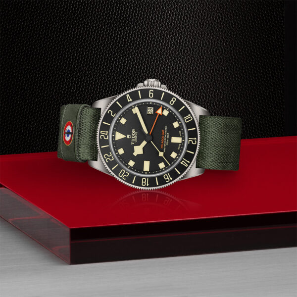 Tudor Pelagos FXD GMT 42mm titanium dive watch with black dial