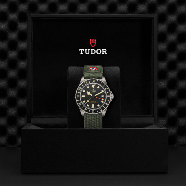 Tudor Pelagos FXD GMT 42mm titanium dive watch with black dial
