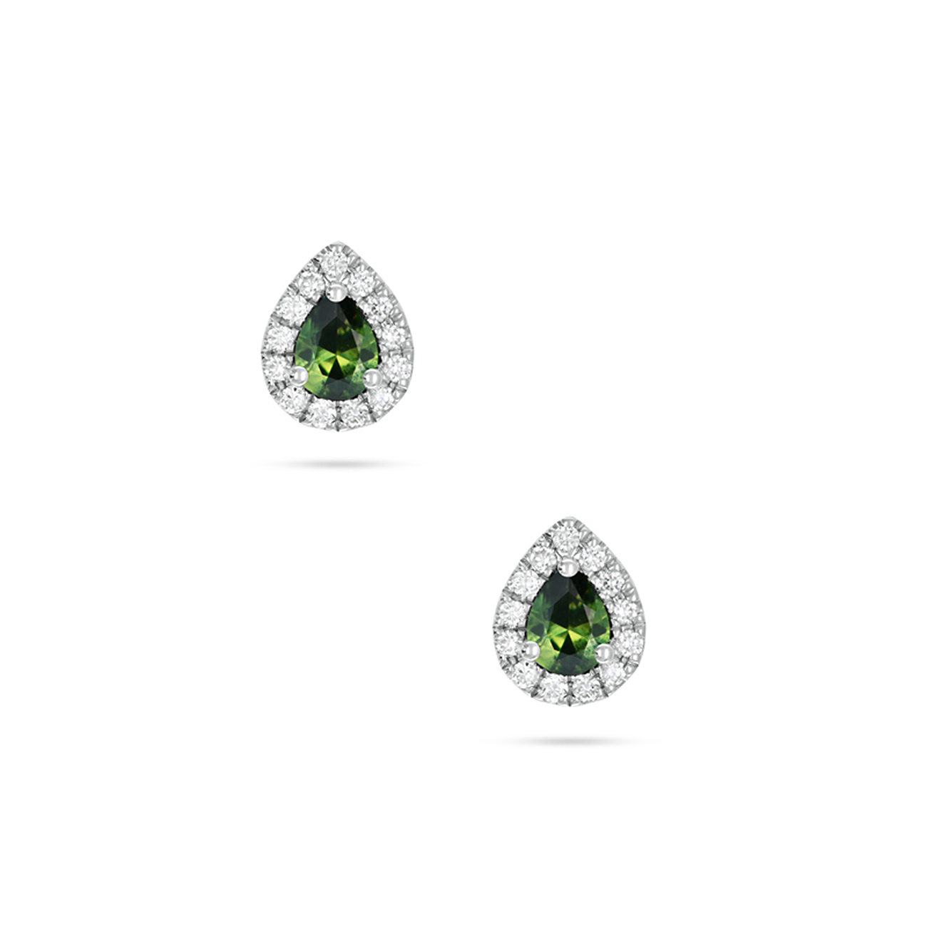 Green Australian Sapphire Clarissa Earrings