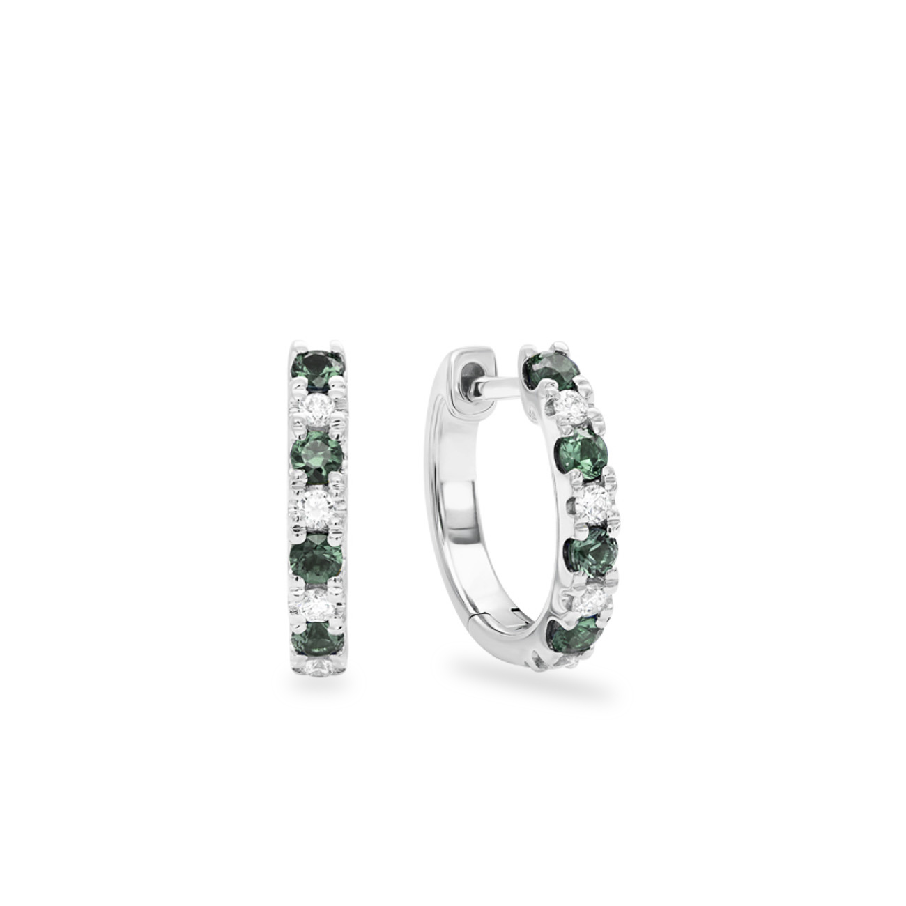 Teal Australian Sapphire Kailani Earrings