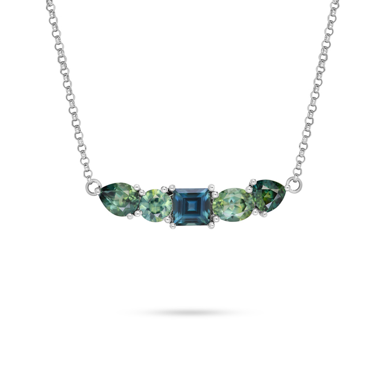 Australian Sapphire Raewyn Necklace