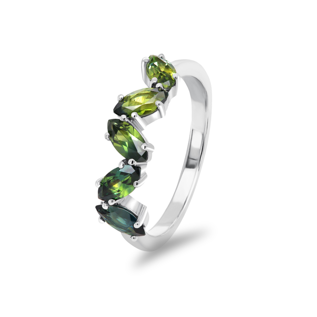 Parti Australian Sapphire Matilda Ring