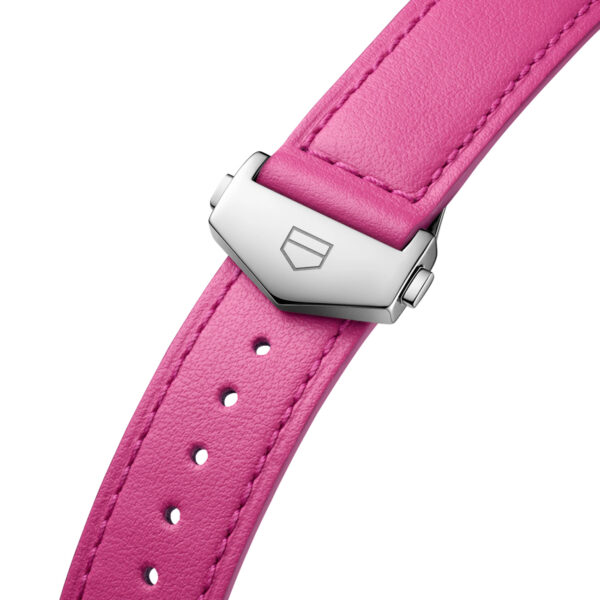TAG Heuer Pink Leather Strap for Carrera 36mm