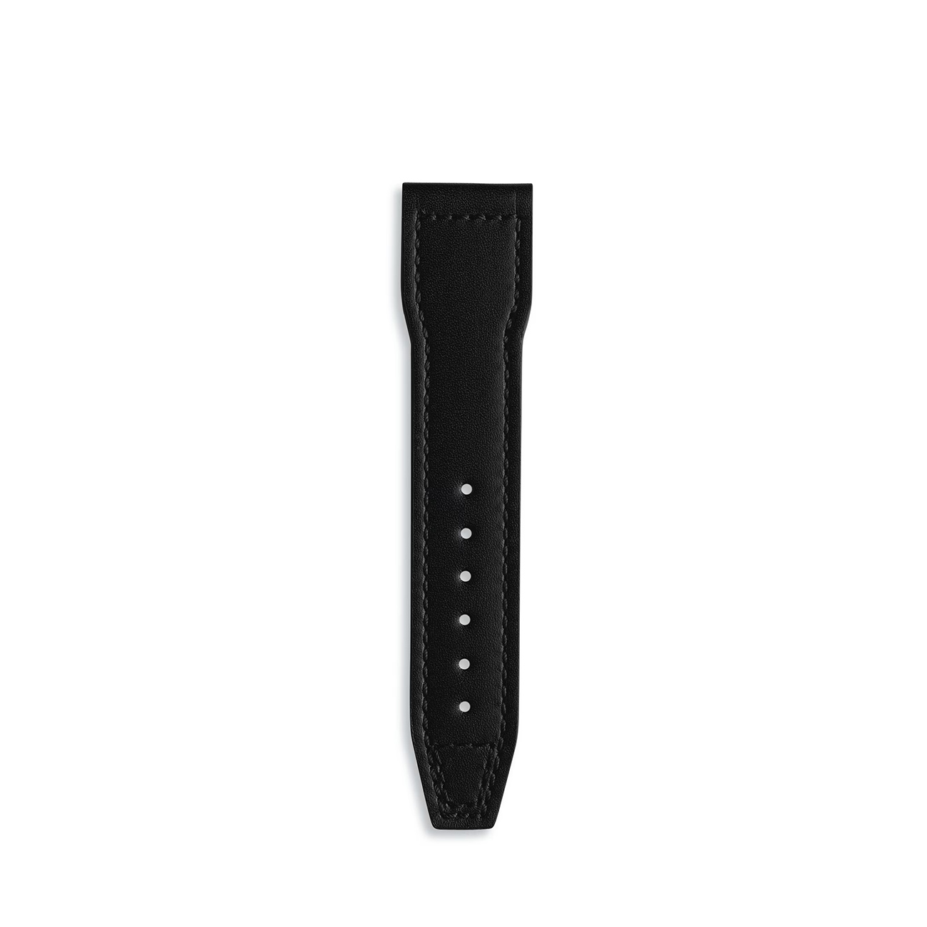 IWC Black Leather Watch Strap 20mm